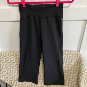 Patagonia Women's Pliant Capilene Ris Cropped Activewear Pants Black XS